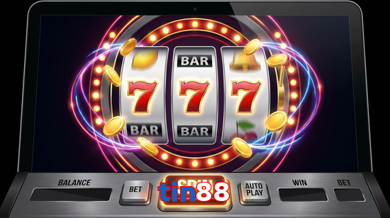 Main screen of Tin88 slots page for PK players